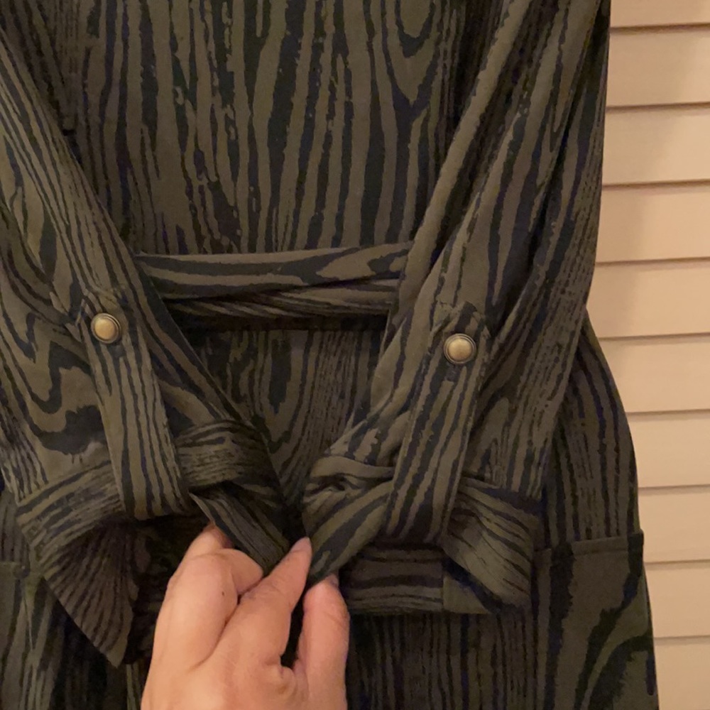 Diane Von Furstenberg Konya Marbled Wrap Dress - Picture 8 of 12